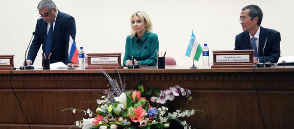 Визит официального представителя МИД РФ Марии Захаровой в Узбекистан - Sputnik Узбекистан