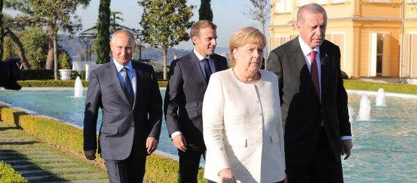 Рабочий визит президента РФ В. Путина в Турцию - Sputnik Ўзбекистон