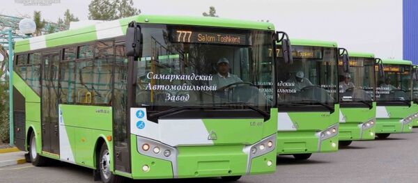 Кондиционированные автобусы в Ташкенте - Sputnik Узбекистан