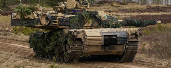 Танк M1 Abrams - Sputnik Ўзбекистон