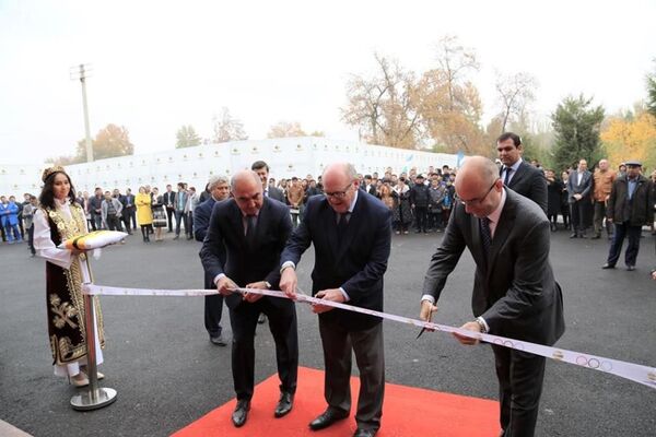 Beeline Ўзбекистонда биринчи олимпия стандартларига мос бассейн қурди Beeline Ўзбекистонда биринчи олимпия стандартларига мос бассейн қурди - Sputnik Ўзбекистон