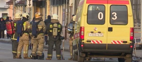 Кадры с места взрыва в Архангельске Кадры с места взрыва в Архангельске - Sputnik Ўзбекистон