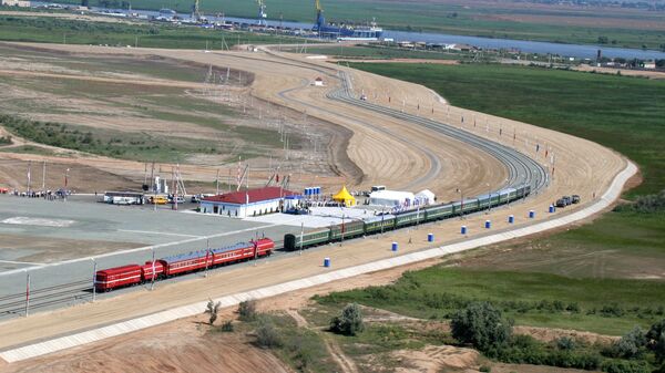 Международный транспортный коридор Север-Юг - Sputnik Узбекистан