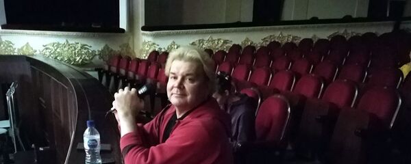 Народный артист России Андрис Лиепа во время репетиции в Большом театре имени Алишера Навои в Ташкенте - Sputnik Узбекистан