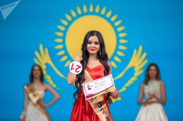 Участница из Казахстана Акниет Сламхан  - Sputnik Узбекистан