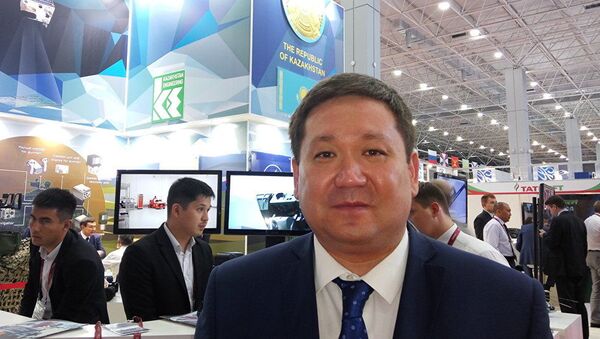 Пресс-секретарь Министерства оборонной и аэрокосмической промышленности Асет Нуркенов - Sputnik Узбекистан