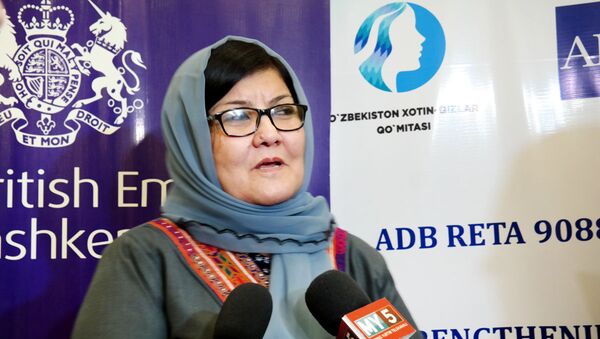 Дильбар Назарий -Министр по делам женщин Афганистана - Sputnik Ўзбекистон