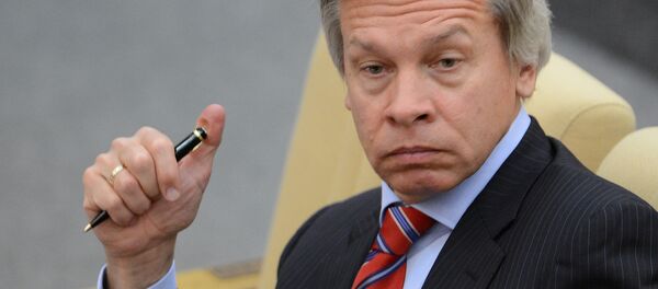 Россия Давлат думасининг халқаро ишлар бўйича қўмитаси раҳбари Алексей Пушков. Россия Давлат думасининг халқаро ишлар бўйича қўмитаси раҳбари Алексей Пушков. - Sputnik Ўзбекистон