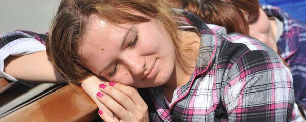 Флешмоб Выспись в Екатеринбурге - Sputnik Узбекистан