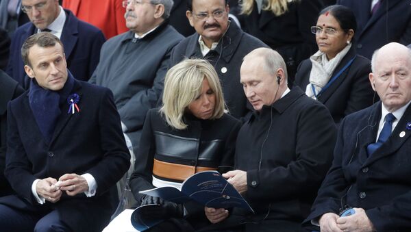 Рабочий визит президента РФ В. Путина во Францию - Sputnik Ўзбекистон