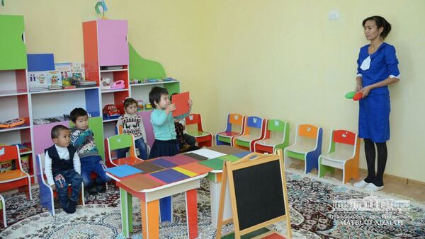 В Каракалпакстане открыли новый детский сад - Sputnik Узбекистан