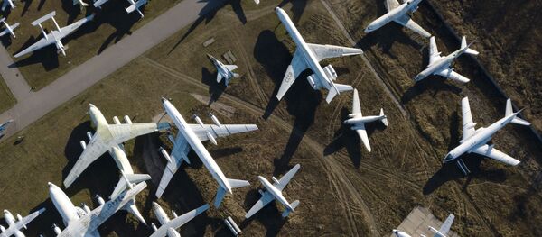 Экспозиция самолетов и вертолетов в музее ВВС РФ в Монино Экспозиция самолетов и вертолетов в музее ВВС РФ в Монино - Sputnik Ўзбекистон