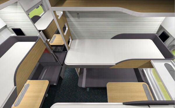 Шторки и вендинги: в РЖД представили вагоны будущего - Sputnik Узбекистан